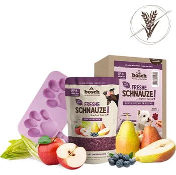 Krmivo pro psa Bosch freshe schnauze letní balíček ovoce 4x200 g