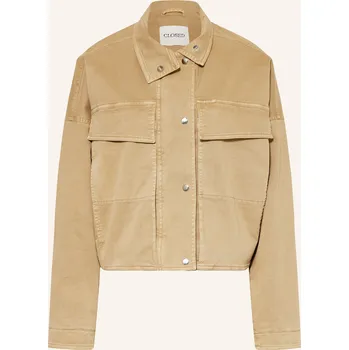 Dámský blejzr Closed Dámská Bunda Hranatého Střihu, béžová, 34