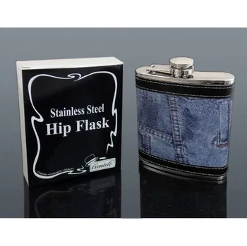 Placatka Nerezová placatka 210 ml Jeans