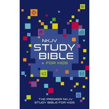 Cizojazyčná kniha NKJV Study Bible for Kids, Softcover: The Premier Study Bible for Kids - Nelson, Thomas