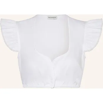 Dámská halenka Heimatglück Tracht Dámská Dirndl Halenka Hanni, bílá, 42