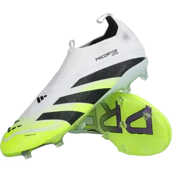 Kopačky Dětské kopačky lisovky Adidas Predator Elite LL FG BTK bílé2