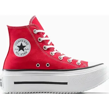 Pánské tenisky Kecky Converse Chuck Taylor All Star Lift Double Stack červená barva, A15542C 33X, EUR 38