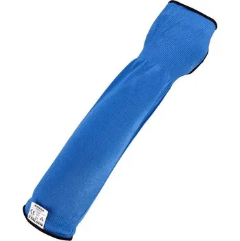 Pracovní rukavice RUKÁVNÍK proti prořezu RAYZA RX518 s otvorem na palec modrá 45 cm