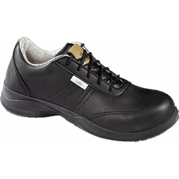 Pracovní obuv POLOBOTKY dámské ocelová tužinka a kompozitní planžeta, hydrofobní SLIM FLEX S3 SRC černá 40