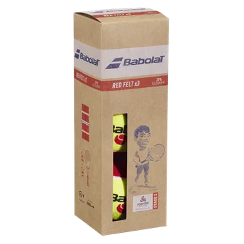 Raketový sport Dětské tenisové míče Babolat RED FELT X3
