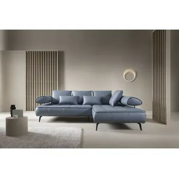 Sedací souprava Kožená rohová sedací souprava Seledo L