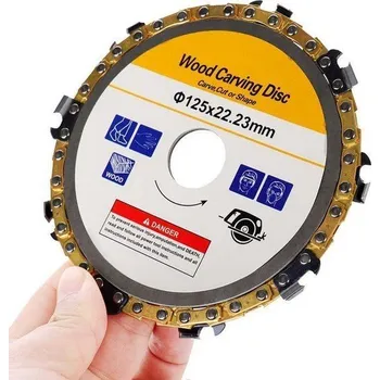 Pilový kotouč Grugen Vyřezávací kotouč na dřevo na úhlovou brusku