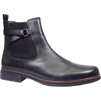 Dámské polobotky Zimní vycházková obuv-kotníková, Gabor, černá: Černá Hladká kůže 29,2 44 G - standardní šíře (25336-25339)