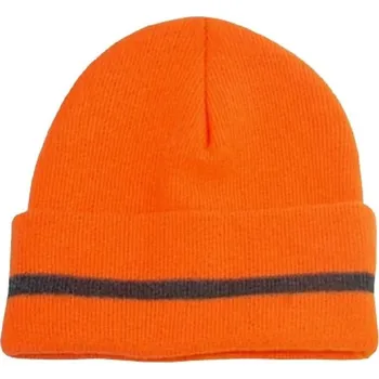 Čepice ČEPICE zimní TURION oranžová reflexní UNI