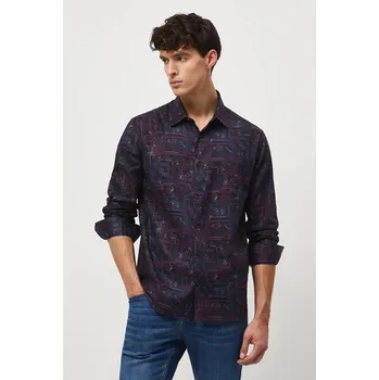 Bavlněná košile Medicine RW25-KDM302 námořnická modř 59A, vel. L