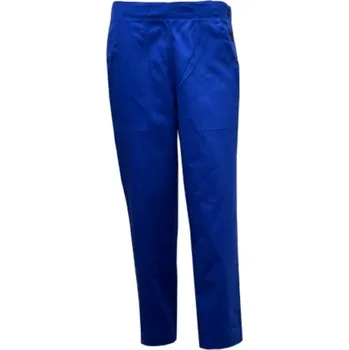 Pracovní zástěra KALHOTY pas dámské 100% bavlna F 2511 LARA modrá 64/158