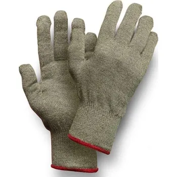 Pracovní rukavice RUKAVICE PROTIŘEZNÉ nepovrstvené CONFORT/LIGHT zelená 7 (S)