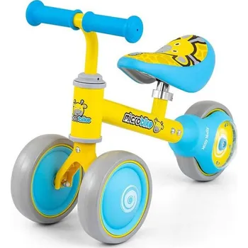 Odrážedlo MILLY MALLY Dětské odrážedlo Micro Plus Giraffe Modrá
