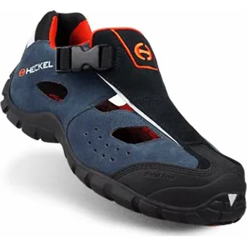 Pracovní obuv SANDÁLY kompozitní tužinka a planžeta, nM HECKEL MACAIR S1P 2.0 HRO SRA modrá-černá 38