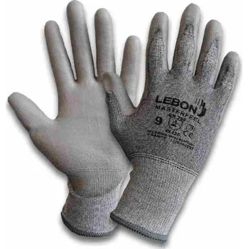 Pracovní rukavice RUKAVICE PROTIŘEZNÉ povrstvené PU MASTERFEEL šedá 10 (XL)