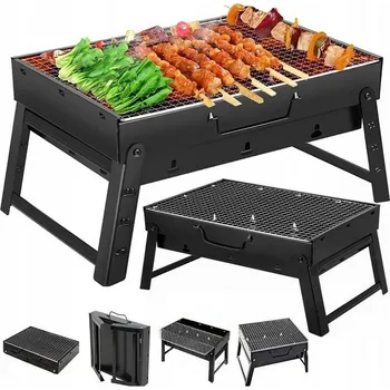 Zahradní gril Grugen 0933 Turistický přenosný skládací gril 35x23x27 cm