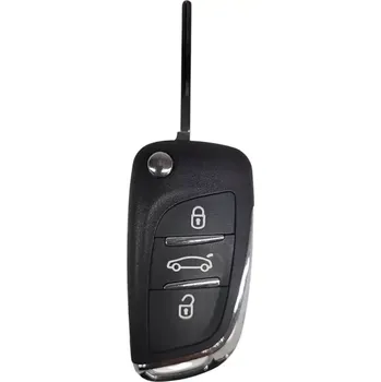 Autoklíč Obal Citroen 3tl. HU83 sklopný DS desing bez otvoru pro baterii