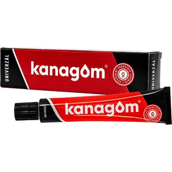Kancelářské lepidlo Kanagom Univerzál lepidlo na papír, kůži, textil, dřevo, porcelán a keramiku 40 g v krabičce