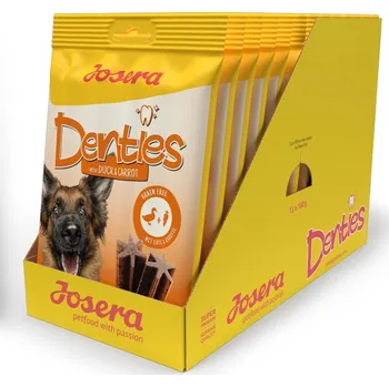 Pamlsek pro psa Josera Denties with Duck & Carrot 13 x 180 g