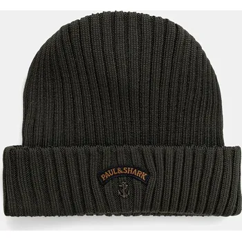 Čepice Vlněná čepice Paul&Shark 99311030 zelená 97X, vel. ONE SIZE