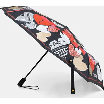 Deštník Moschino 8946.openclose černá 99A, vel. ONE SIZE