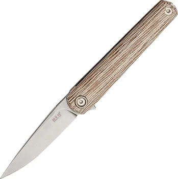 kapesní nůž MKM FLAME LIGHT Titanium - bronzová anodizace BÖHLER M390 - DROP POINT MK FL01L-NC