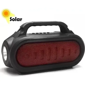 Svítilna Solar SK313 Solární kempingová lampa Bluetooth, Rádio (Multifunkční solární světlo )