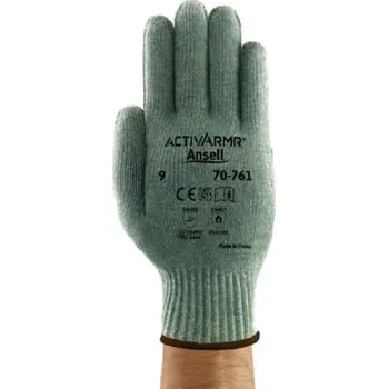 Pracovní rukavice RUKAVICE PROTIŘEZNÉ nepovrstvené ACTIVARMR 70-761 zelená 10 (XL)