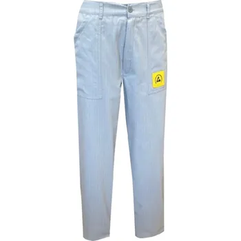 KALHOTY pas antistatické, ESD, certifikát ALFA ESD sv.šedá 40/170