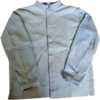 Pánský zimní kabát KABÁT kožený 11/SVÁŘEČ šedá 46