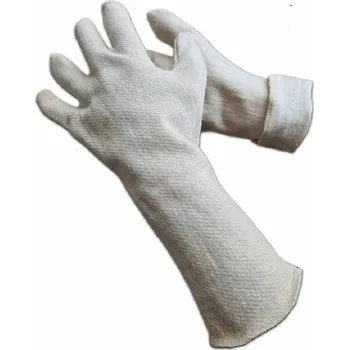 Pracovní oblečení RUKAVICE TEXTILNÍ ba/PES POLLA bílá 10 (XL)