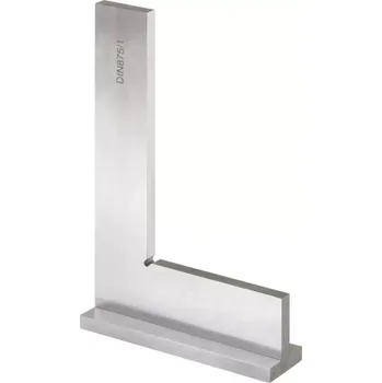 Úhloměr Úhelník zámečnický s příložníkem 100x70mm DIN 875/1 FORTIS