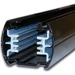 V-TAC Černý kolejnicový systém pro interiérové reflektory se dvěma okruhy 1,5m