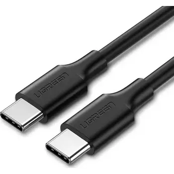 Datový kabel UGREEN US286 Nabíjecí kabel USB-C (M) - USB-C (M) 0.5 m černá (50996)