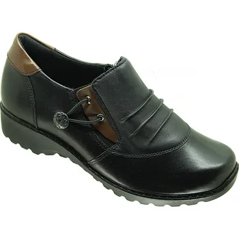 Dámská zdravotní obuv Dámská obuv De-plus DE-AX-1740-CZ/STR, černá 36