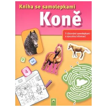 samolepka Koně Kniha se samolepkami