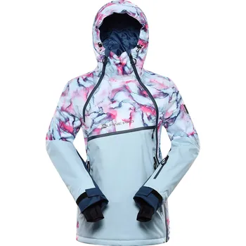 Alpine Pro Omeqa Dámská lyžařská bunda s Ptx membránou LJCB611 aquamarine XXL