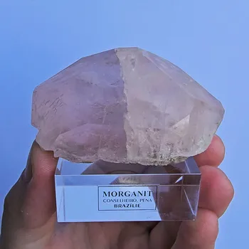 Přírodní kámen Morganit z Brazílie 42x70mm