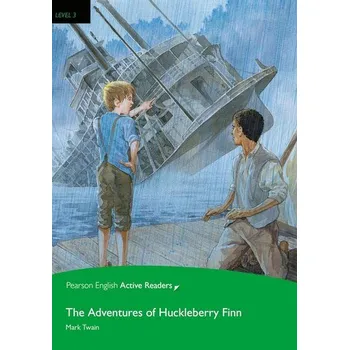 Anglický jazyk PEAR. The Adventures of Huckleberry Finn. Book with eBook and audio. Level 3