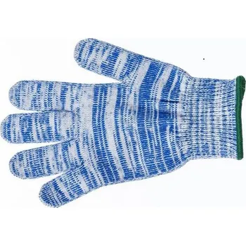 Pracovní rukavice RUKAVICE PROTIŘEZNÉ nepovrstvené ANTICUT AMX bílá-modrá 11 (2XL)