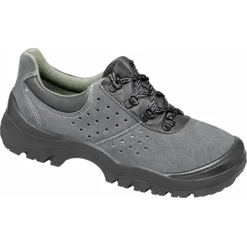 Pracovní obuv POLOBOTKY ocelová tužinka a planžeta IGUANA perforovaná S1P SRC šedá 44
