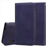 TT-TopTechnology Kožené pouzdro Xiaomi Mi 9 Lite černé, black, ze syntetické kůže, model knížka