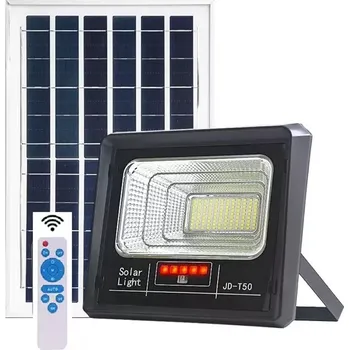 Venkovní osvětlení Solar-156 Solární světelný systém 60W, dálkový ovladač (Solární zahradní svítidlo)