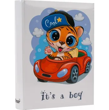 Fotoalbum Fotoalbum zasunovací B-46200SB Cutties 1 modré, 10x15/200F, popisové pole