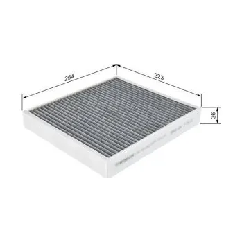 Kabinový filtr Kabinový filtr Škoda FABIA III (NJ3) Bosch - 1.0, 1.0TSI, 1.2TSI, 1.4TSIR5, 1.6, 1.4TDI -