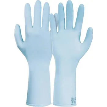 Pracovní rukavice RUKAVICE CHEMICKÉ JEDNORÁZOVÉ nitril/nepudrované DERMATRIL L 741 (bal/100ks) modrá 8 (M)