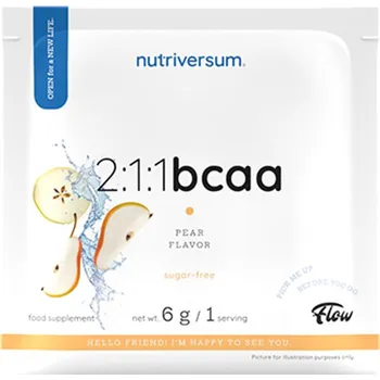 Aminokyselina Nutriversum 2:1:1 BCAA 6 g Příchuť: hruška