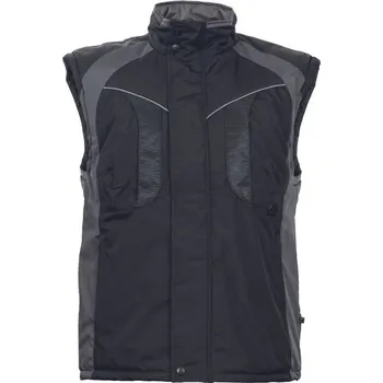 Pracovní zástěra VESTA zimní duté vlákno NYALA černá 2XL