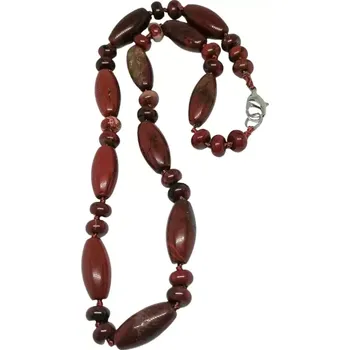 Náhrdelník Jaspis brekcie náhrdelník – exkluzivní přírodní šperk